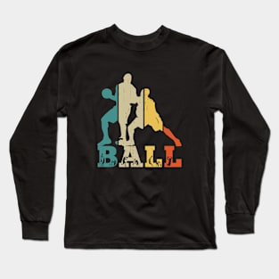 Basketball vintage Long Sleeve T-Shirt